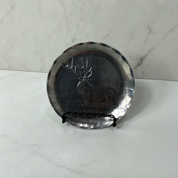 WENDELL AUGUST FORGE Elk Coaster - Picture 2 of 4